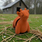 Baby Goat Silk Red Copper - Front
