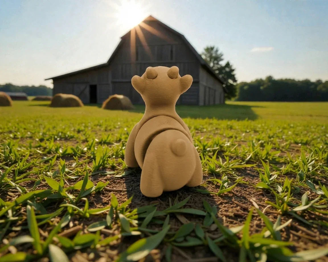 Baby Goat Wood - Back
