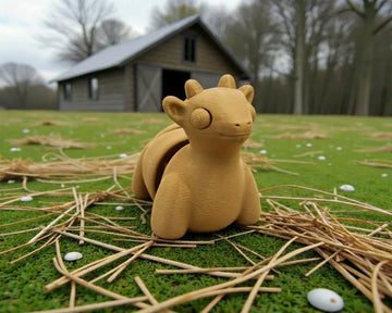 Baby Goat Wood - Front