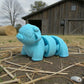 Baby Highland Cow Silk Sapphire Forest - Side