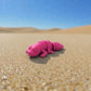 Baby Leopard Gecko Silk Pink Yellow - Side