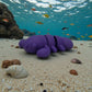 Baby Lobster Silk Midnight Purple - Side