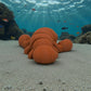 Baby Lobster Silk Red Copper - Back