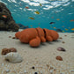 Baby Lobster Silk Red Copper - Side