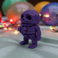 Baby Lucky Clover Skeleton Silk Midnight Purple - Side