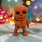 Baby Lucky Clover Skeleton Silk Red Copper - Front