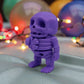 Baby Lucky Clover Skeleton Silk Starling Purple - Side