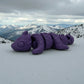 Baby Lucky Dragon Silk Midnight Purple - Side