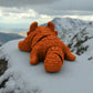 Baby Lucky Dragon Silk Red Copper - Back