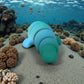 Baby Manatee Silk Sapphire Forest - Back