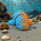Baby Manatee Silk Tropical Sunset - Front