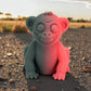 Baby Monkey Silk Smokey Wine - Front