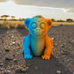 Baby Monkey Silk Tropical Sunset - Front