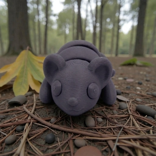 Baby Mouse Silk Midnight Purple - Front
