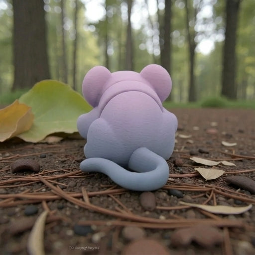 Baby Mouse Silk Rainbow - Back