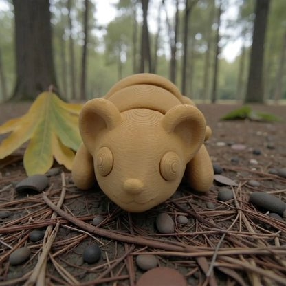 Baby Mouse Wood - Front