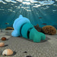 Baby Narwhal Silk Sapphire Forest - Back