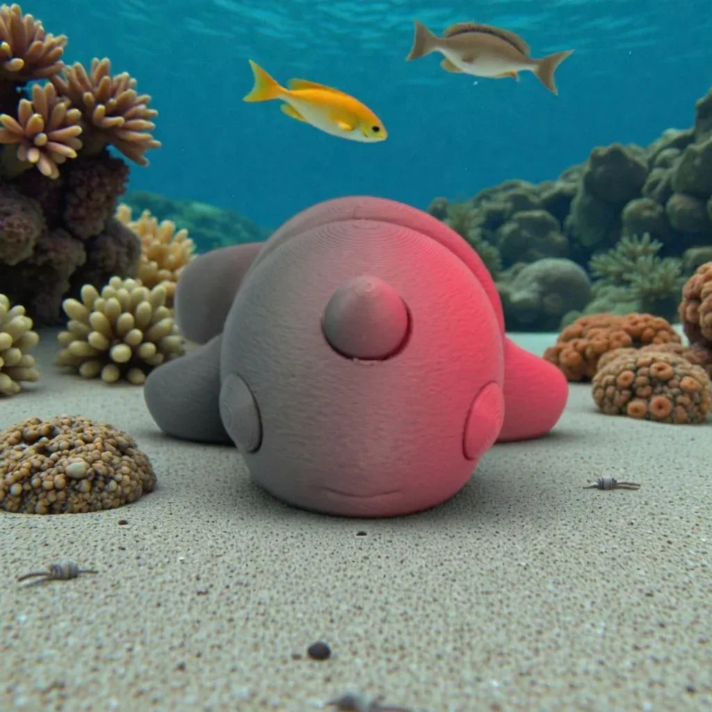 Baby Narwhal Silk Smokey Wine - Front