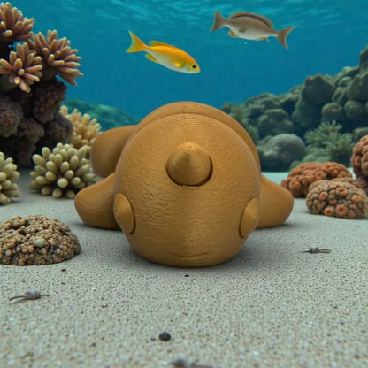 Baby Narwhal Wood - Front