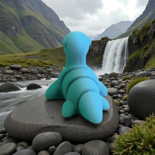 Baby Ness Silk Sapphire Forest - Back