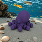 Baby Octopus Silk Midnight Purple - Side