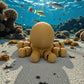 Baby Octopus Wood - Back