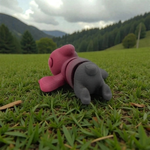 Baby Pterodactyl Silk Smokey Wine - Back