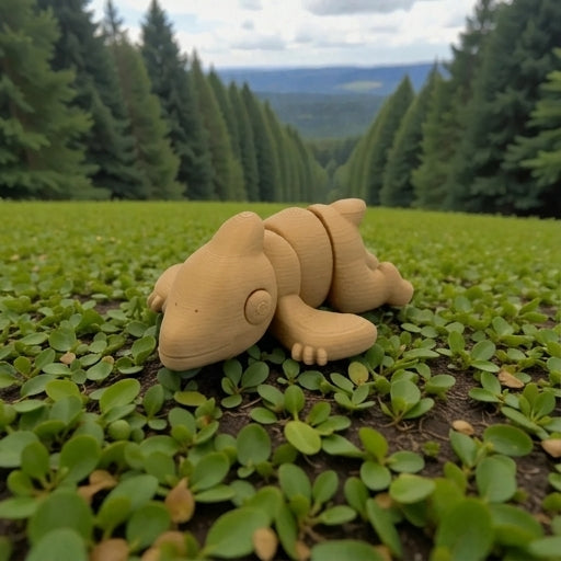 Baby Pterodactyl Wood - Side