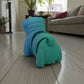 Baby Pug Silk Sapphire Forest - Back