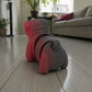 Baby Pug Silk Smokey Wine - Back