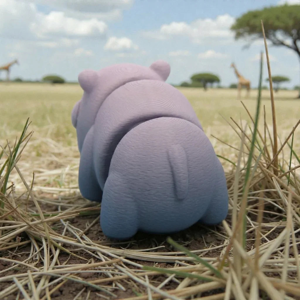 Baby Rhino Silk Rainbow - Back