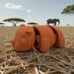 Baby Rhino Silk Red Copper - Side
