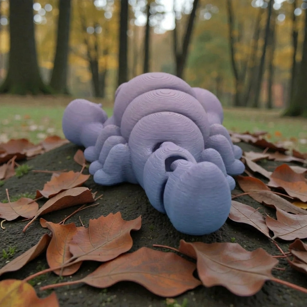 Baby Scorpion Silk Rainbow - Back