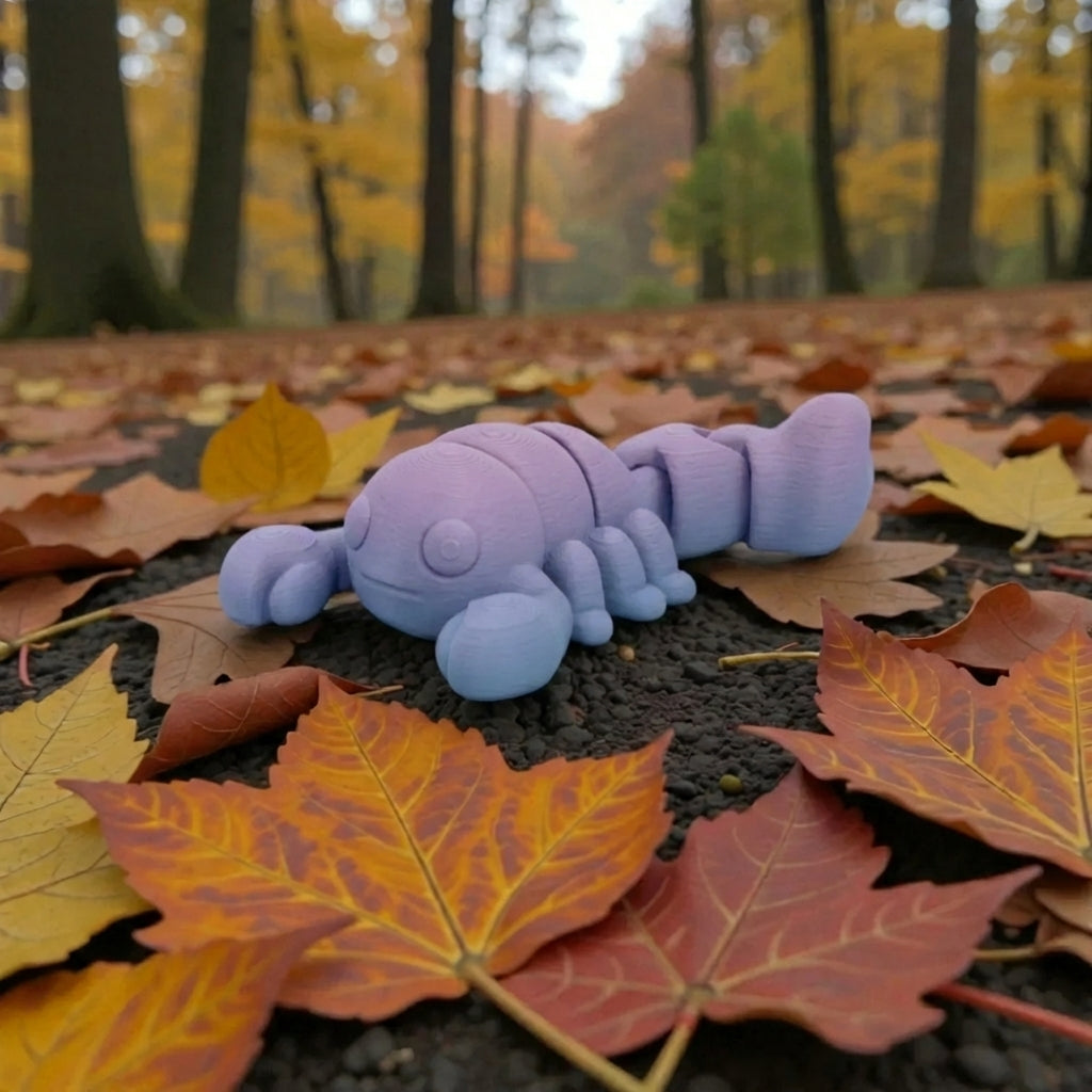 Baby Scorpion Silk Rainbow - Side