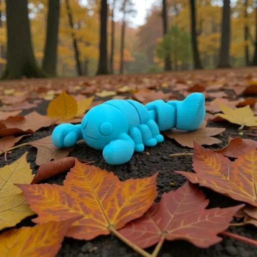Baby Scorpion Silk Sapphire Forest - Side