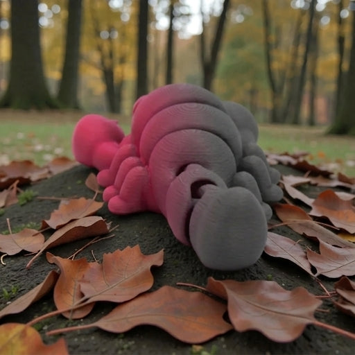 Baby Scorpion Silk Smokey Wine - Back