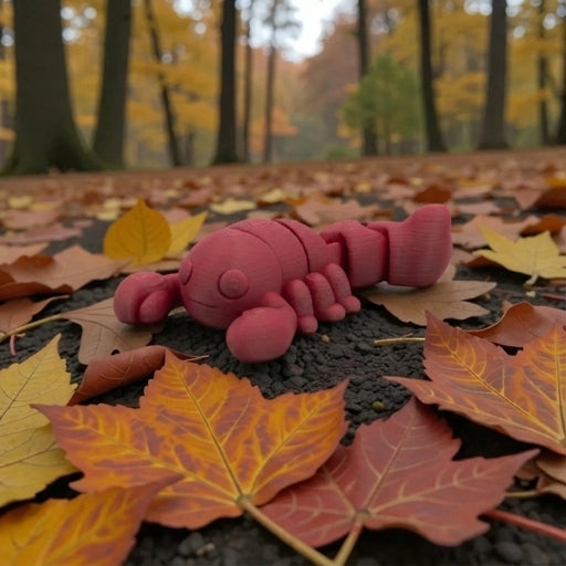 Baby Scorpion Silk Smokey Wine - Side