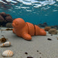 Baby Seal Silk Red Copper - Side