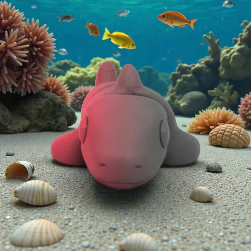 Baby Shark Silk Smokey Wine - Front