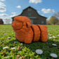 Baby Sheep Silk Red Copper - Side