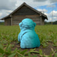 Baby Sheep Silk Sapphire Forest - Back