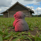 Baby Sheep Silk Smokey Wine - Back