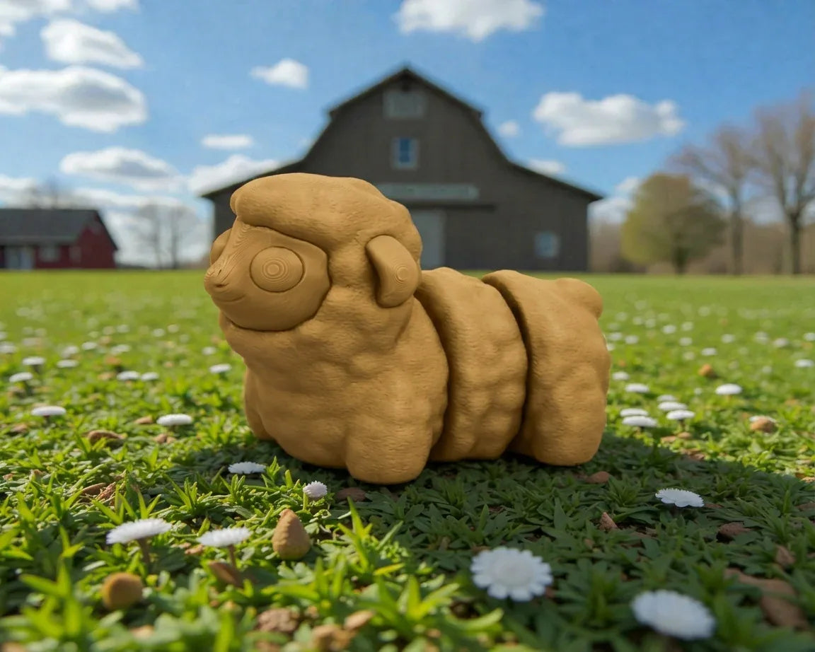 Baby Sheep Wood - Side