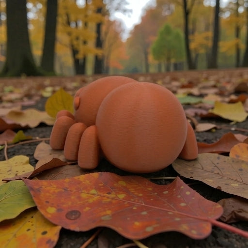 Baby Spider Silk Red Copper - Back