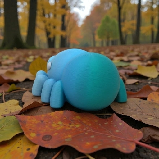 Baby Spider Silk Sapphire Forest - Back