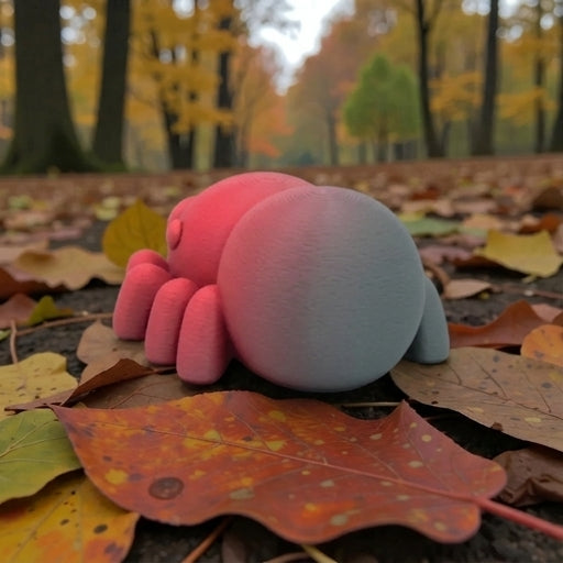 Baby Spider Silk Smokey Wine - Back