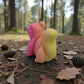 Baby Squirrel Silk Pink Yellow - Back