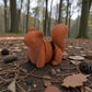 Baby Squirrel Silk Red Copper - Side