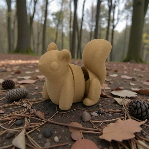 Baby Squirrel Wood - Side