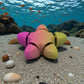 Baby Starfish Silk Pink Yellow - Back